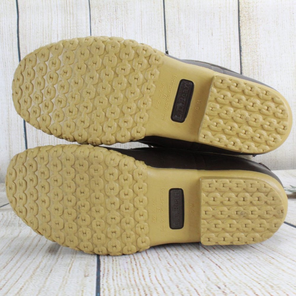 LL BEAN Signature Maine Hunting Duck Boots Size 9 - Picture 5 of 8